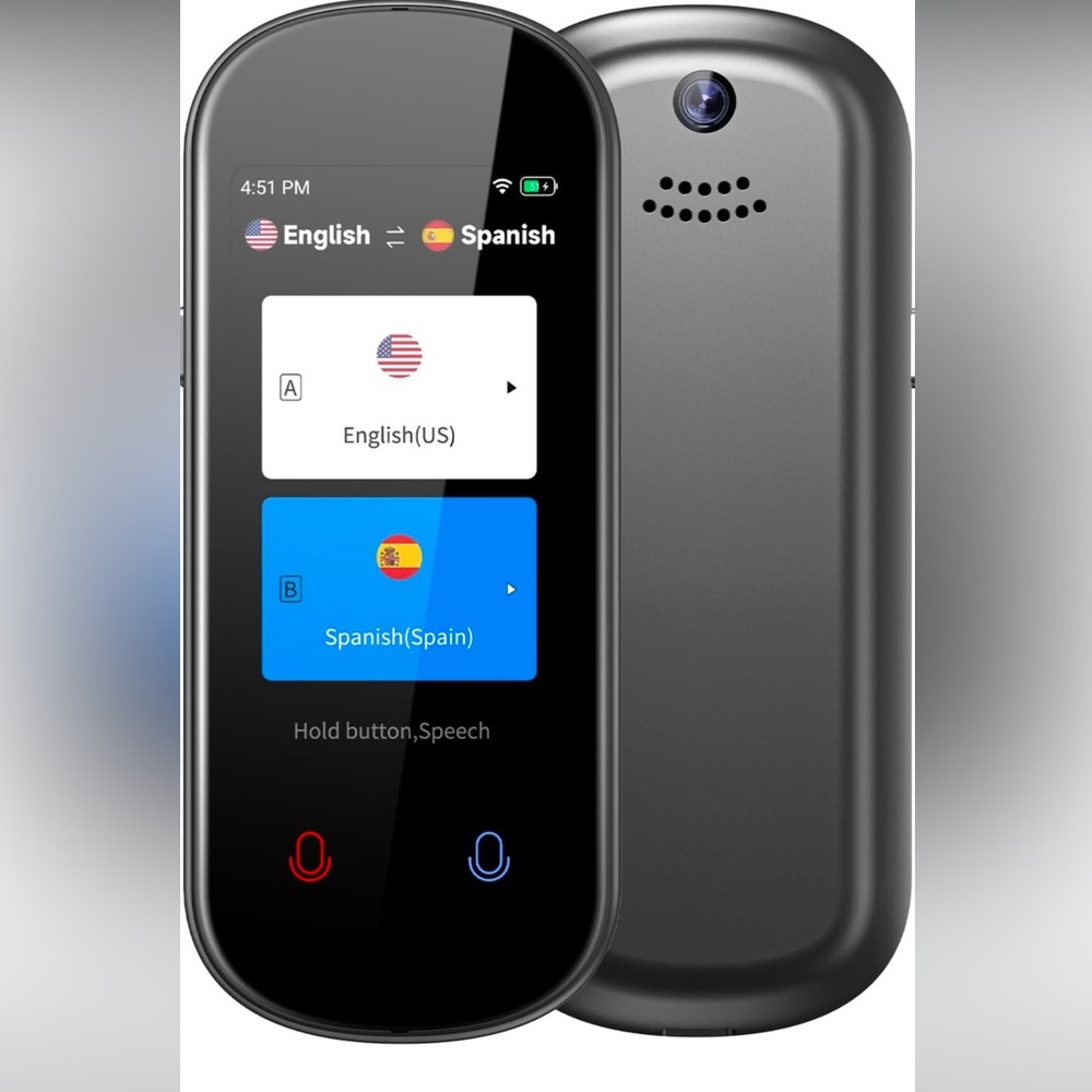 Language Translator Device No WiFi Needed, 138+ Languages Translation